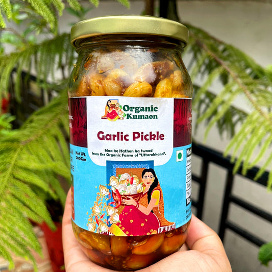 Pahadi Cultured Garlic Pickle 300Gm