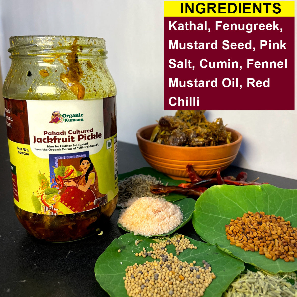 Pahadi Cultured Kathal Pickle 200Gm