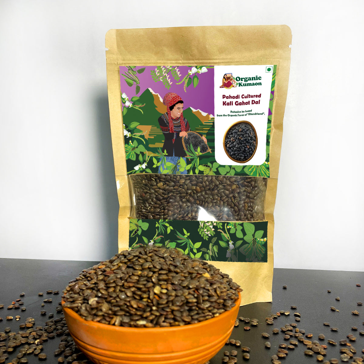 Pahadi Cultured Kali Gahat Dal 500Gm