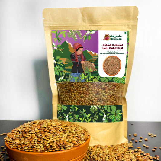Pahadi Cultured Laal Gahat Dal 1Kg