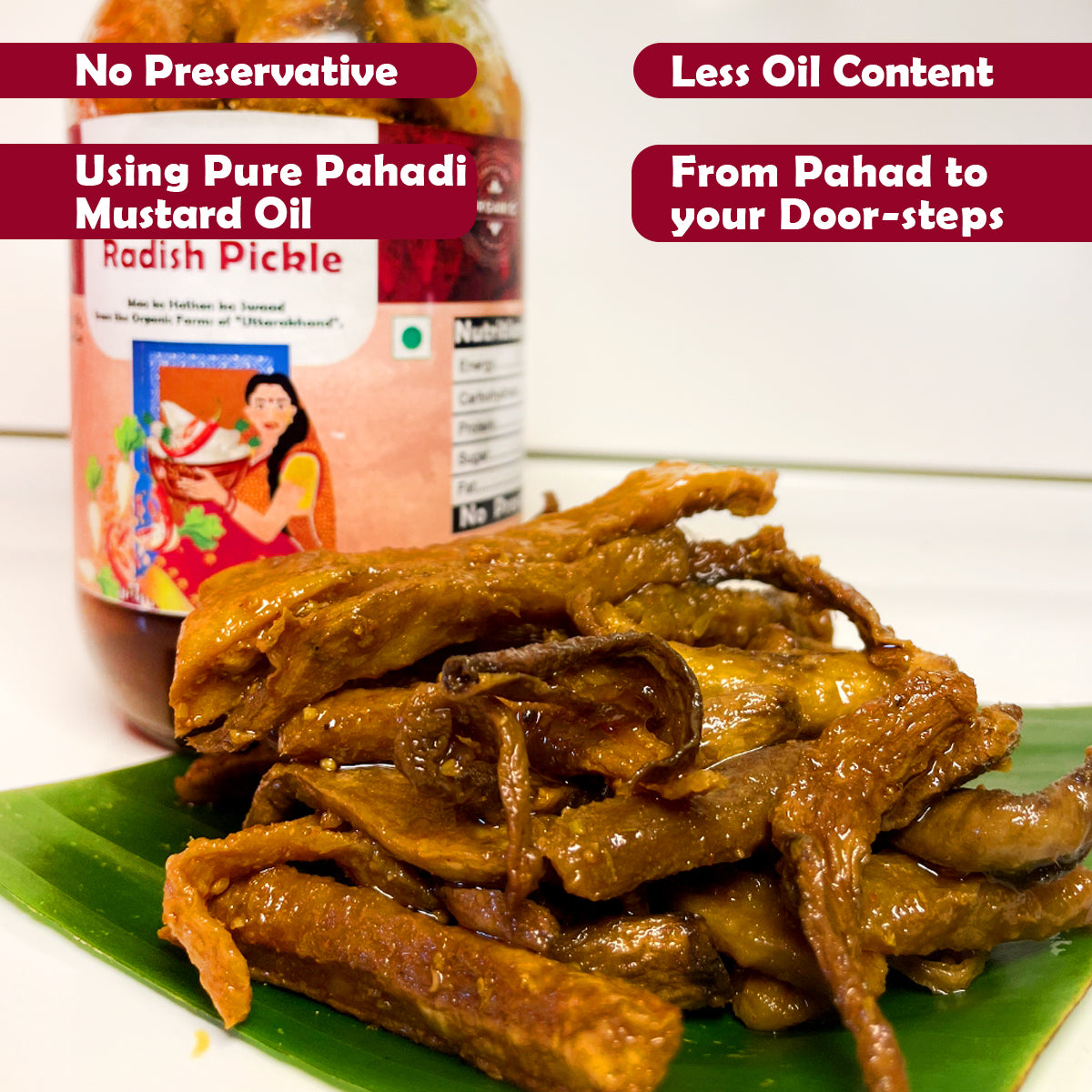 Pahadi Cultured Radish Pickle 200gm
