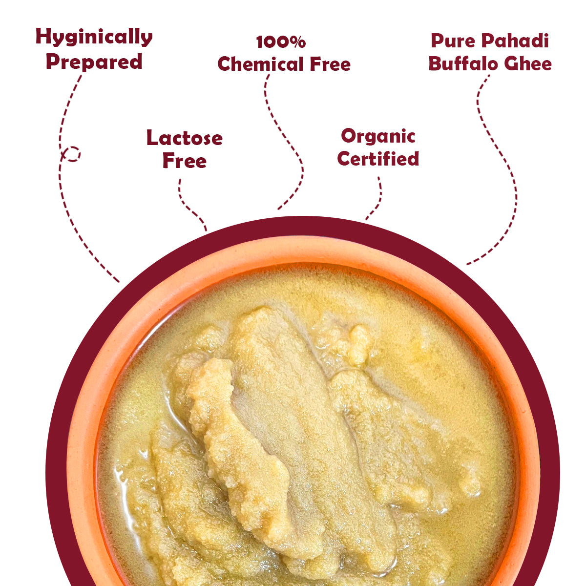 Pahadi Bufallo Ghee 500gm