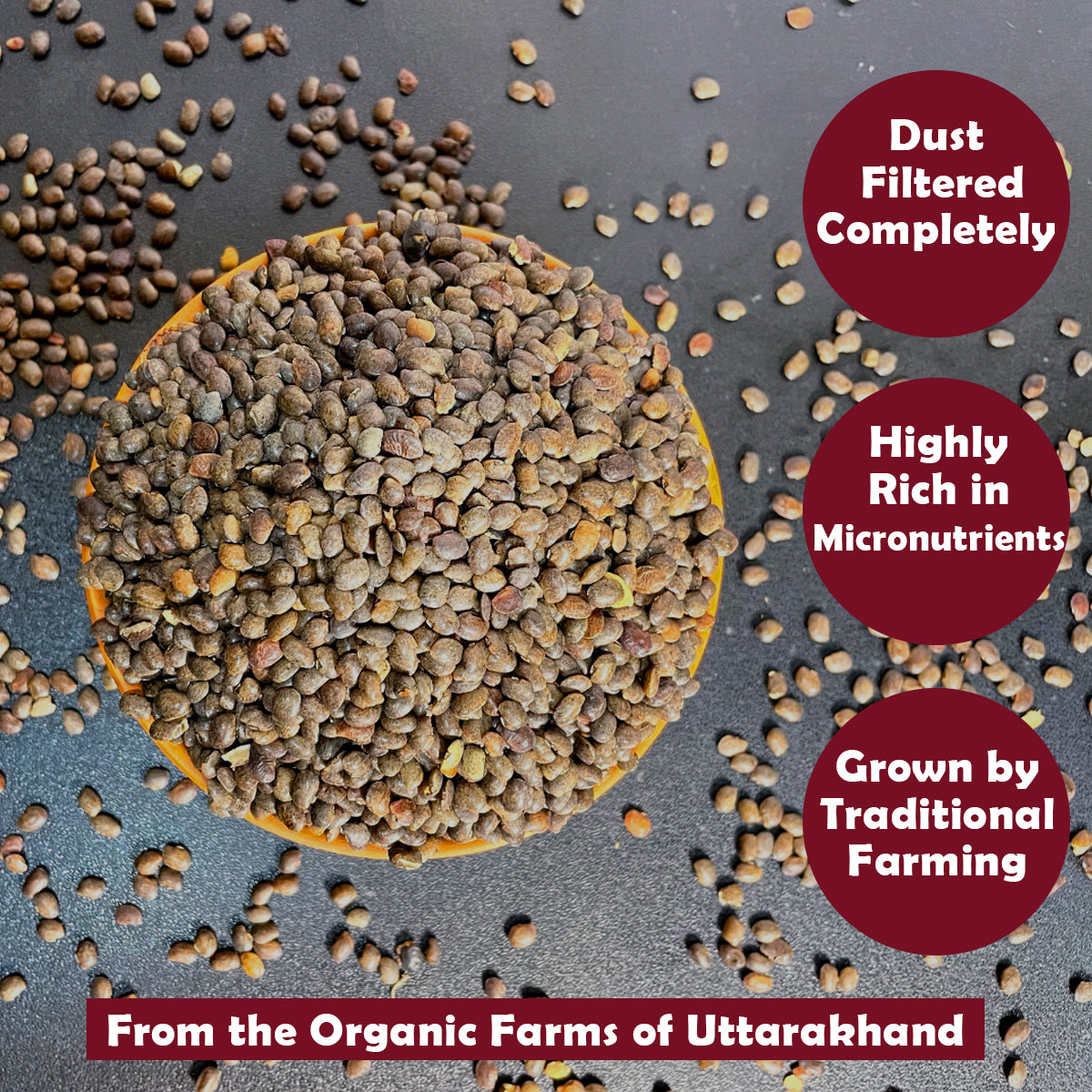 Pahadi Cultured Kali Gahat Dal 500Gm