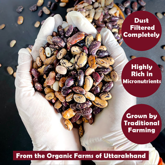 Pahadi Cultured Chitka Rajma Dal 1Kg