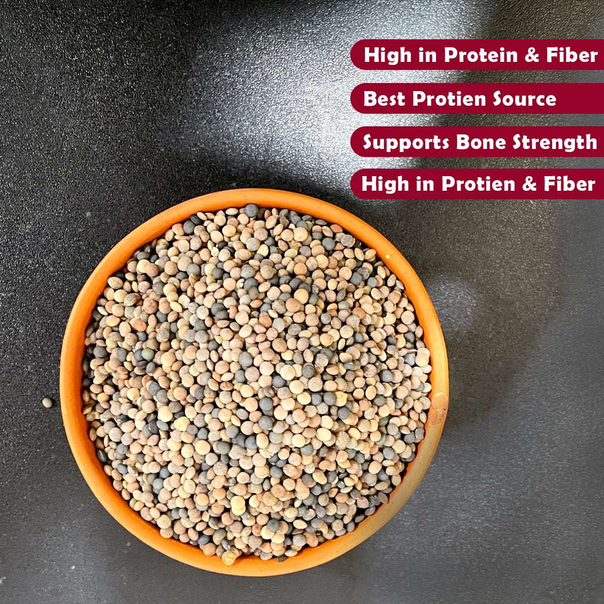 Pahadi Cultured Masoor Dal 1Kg