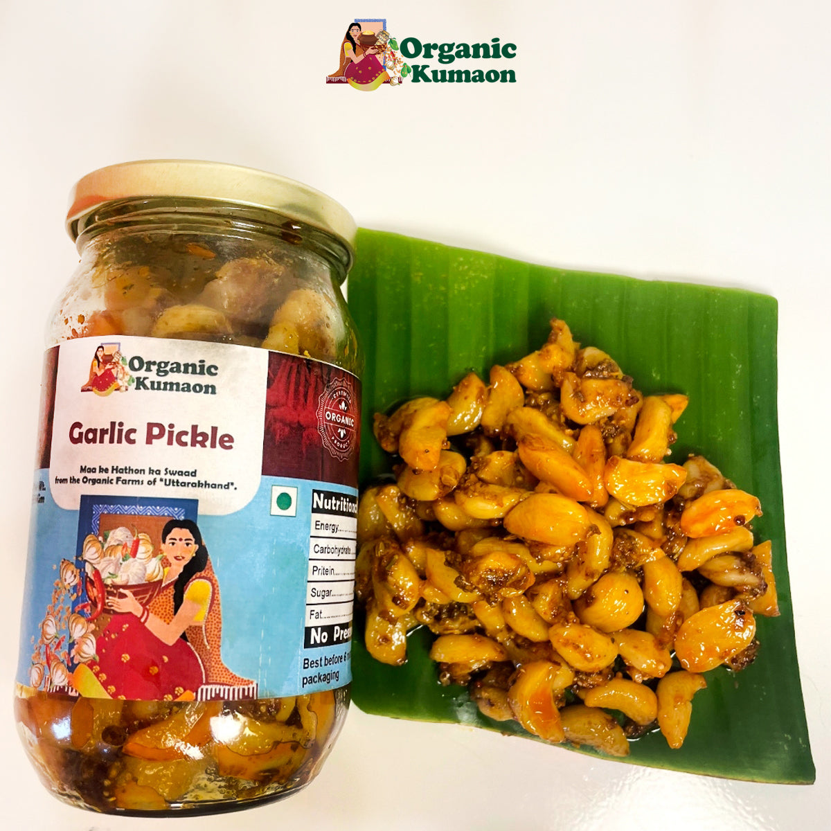 Pahadi Cultured Garlic Pickle 300Gm
