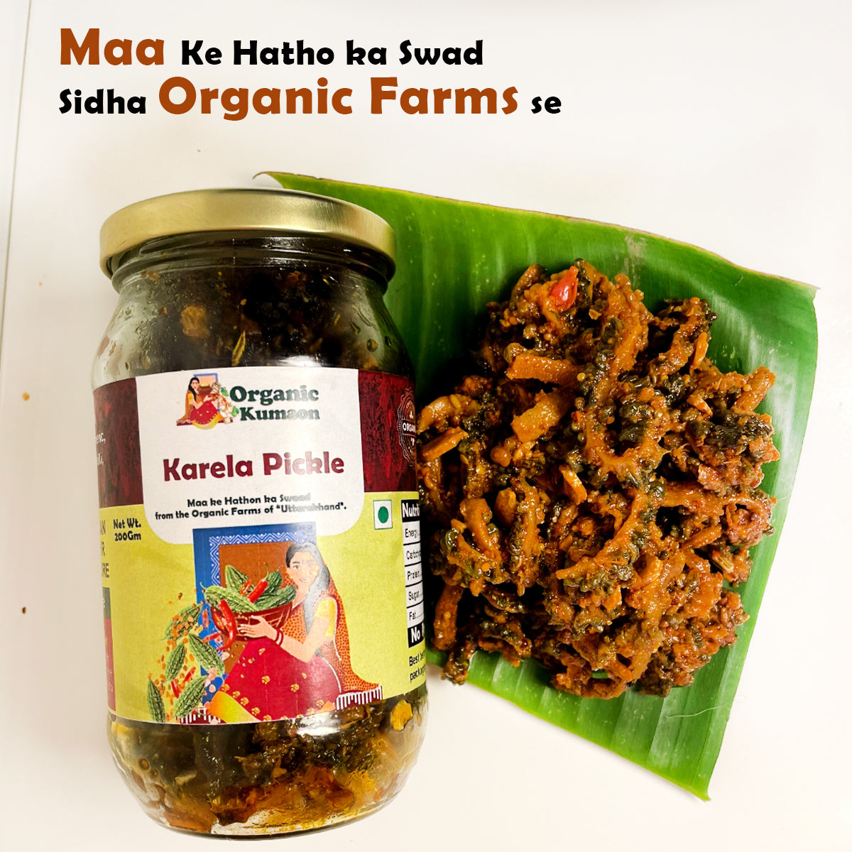 Pahadi Cultured Karela Pickle 200gm
