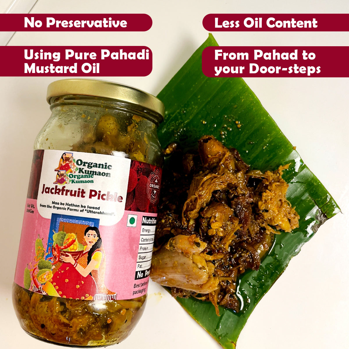 Pahadi Cultured Kathal Pickle 200Gm