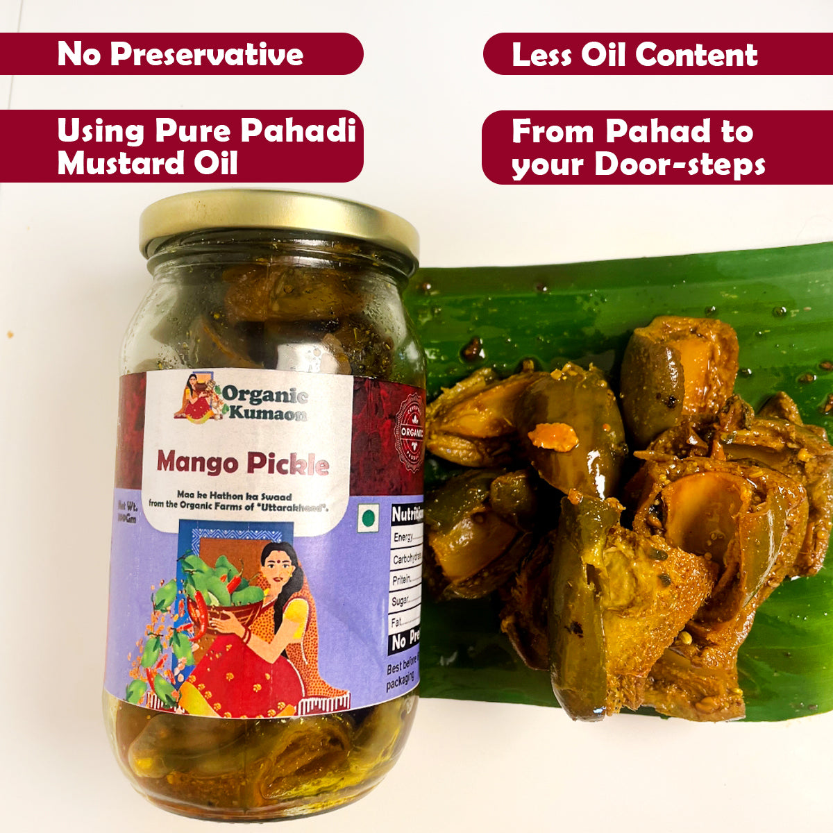 Pahadi Cultured Mango Pickle 200Gm